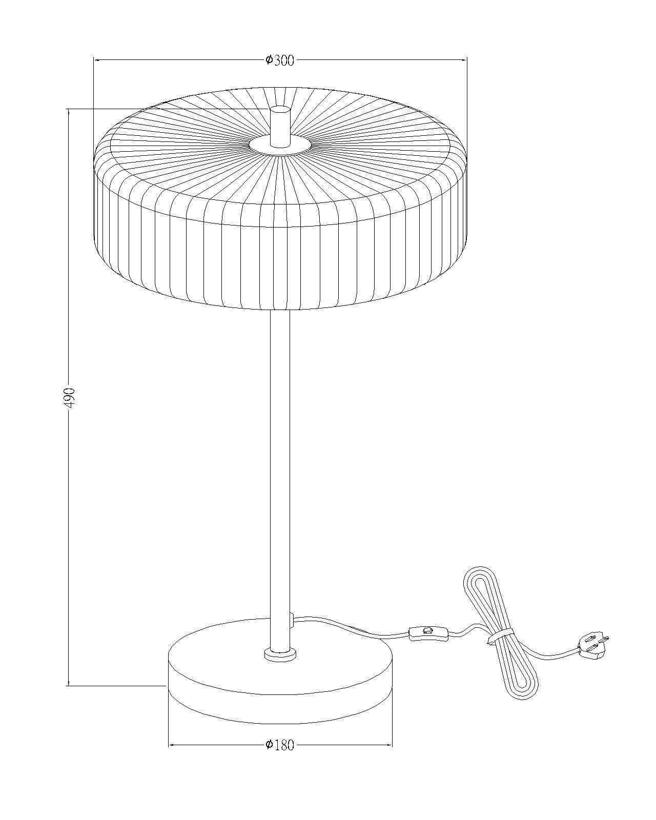 Klare Rippenglas-Kollektion einschließlich Tischlampe, Stehlampe oder Deckenpendelleuchte in Messingausführung